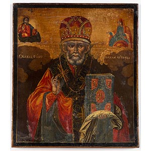 Icona raffigurante “San Nicola”, ... 
