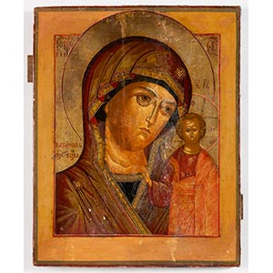 Icona raffigurante “Madonna di Kazan”, ... 