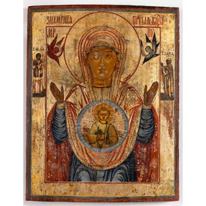 Icona raffigurante “Madonna del Segno”, ... 