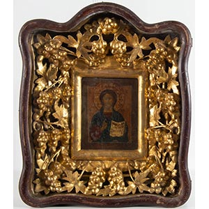 Icona raffigurante “Cristo Pantocrator”, ... 