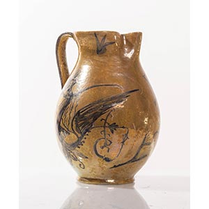 Pietro Melandri, Brocca in ceramica, Faenza, ... 
