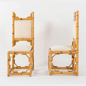 Arpex, Quattro sedie in bambù ... 