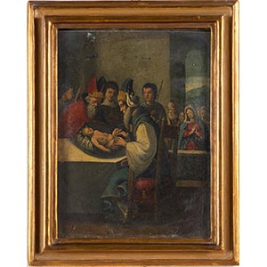 Pittore del XVII sec., “Circoncisione di ... 
