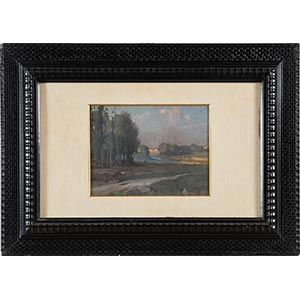 Pittore del XIX-XX sec., “Paesaggio”.