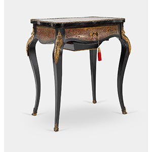 Tavolino in stile Boulle, fine del XIX - ... 