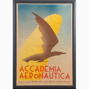 Manifesto “Accademia Aeronautica”, 1953.