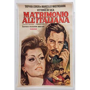 Manifesto “Matrimonio all’italiana”, ... 