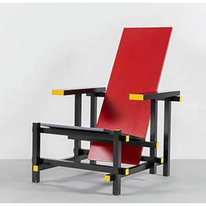 Gerrit Thomas Rietveld, Poltrona Red and ... 