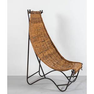 Lounge Chair nello stile di John Risley, ... 