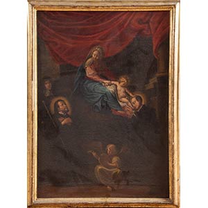 Maestro Veneto del XVII secolo, “Madonna ... 