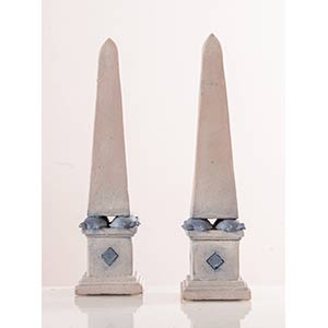 Ivo de Santis, Due obelischi della ... 