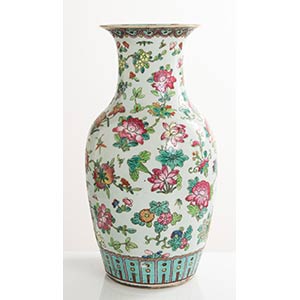 Vaso in porcellana, Cina - XIX secolo.