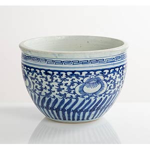 Cachepot in porcellana, Cina - XIX ... 