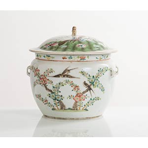 Giara in porcellana, Cina - XIX secolo.