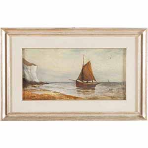 Gustave de Breanski (1859 - 1899), “Barca ... 