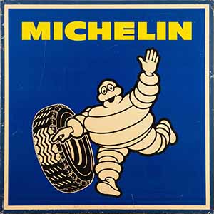 Targa pubblicitaria “Michelin” in ... 