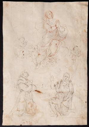 Pompeo Ghitti (1631 – 1704), “Madonna in ... 