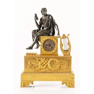 Orologio Parigina in bronzo dorato ... 
