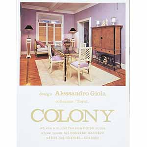 Alessandro Gioia per Colony, Sei ... 