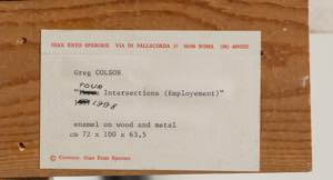 Greg Colson (Seattle 1956), ... 