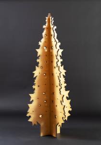 Albero di Natale in legno sagomato, Italia, ... 