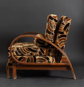 Chaise longue Deco reclinabile, Italia, Anni ... 