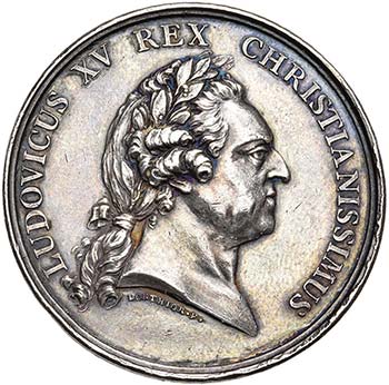 FRANCE, AR médaille, 1770, ... 
