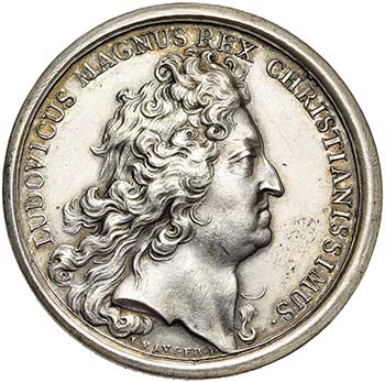 FRANCE, AR médaille, 1712, Mauger ... 