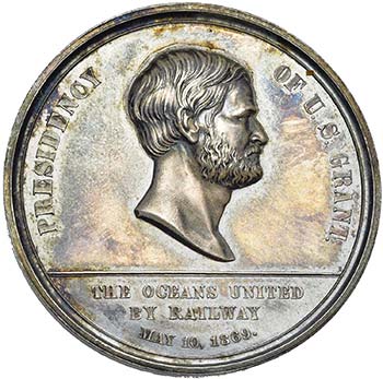 ETATS-UNIS, AR médaille, 1869, W. ... 