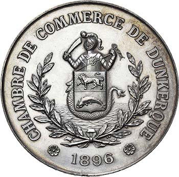 FRANCE, AR médaille, 1896. ... 