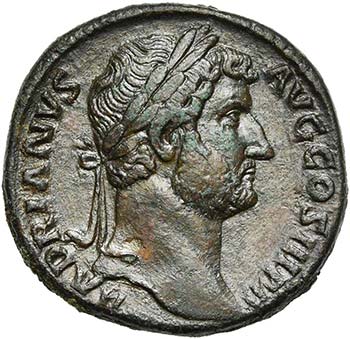 HADRIEN (117-138), AE sesterce, ... 