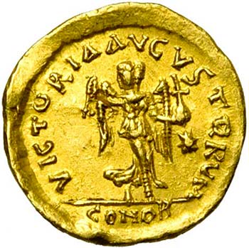 ZENON (474-491), AV tremissis, ... 