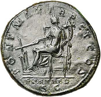 HADRIEN (117-138), AE sesterce, ... 