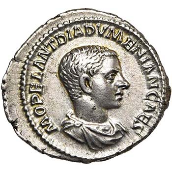 DIADUMENIEN César (217-218), AR ... 