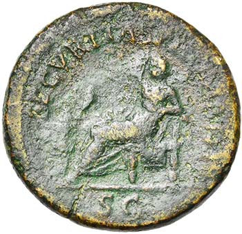 VITELLIUS (69-69), AE as, Rome. D/ ... 