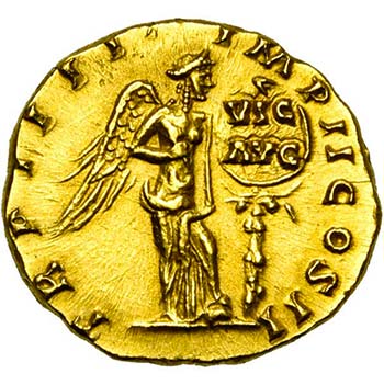 LUCIUS VERUS (161-169), AV aureus, ... 