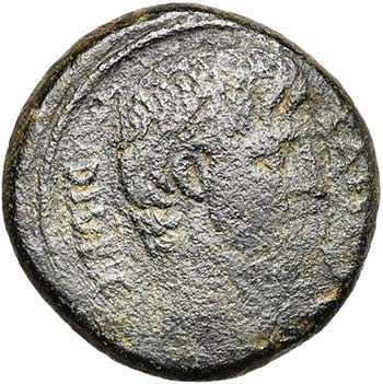 Octave, AE grand bronze, 38 av. ... 