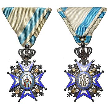 SERBIE, Ordre de Saint-Sava, 2e ... 