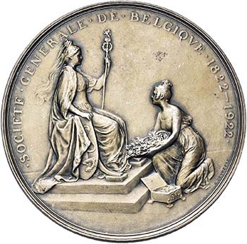 BELGIQUE, AR médaille, 1922, ... 