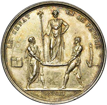 FRANCE, AR médaille, 1804 (an ... 