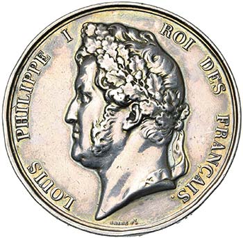 FRANCE, AR médaille, 1839. Prix ... 