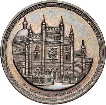 ITALIE, AE médaille, 1878, I. ... 
