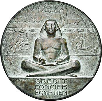 EGYPTE, Cu cliché uniface, s.d. ... 