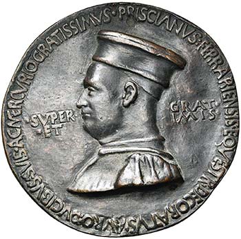 ITALIE, AE médaille, 1473, ... 