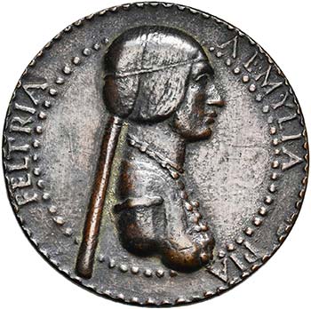 ITALIE, AE médaille, s.d. (1495), ... 