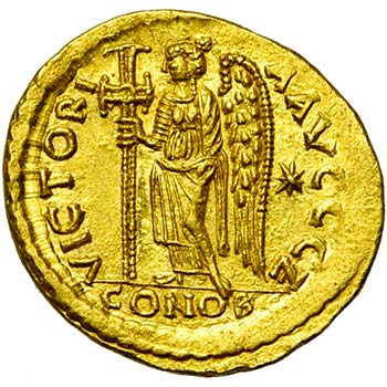ZENON (474-491), AV solidus, ... 