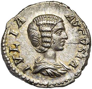 JULIA DOMNA (†217), femme de ... 