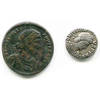 JULIEN II Auguste (360-363), lot ... 