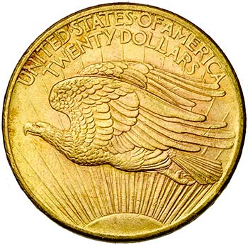 ETATS-UNIS, AV 20 dollars, 1908. ... 
