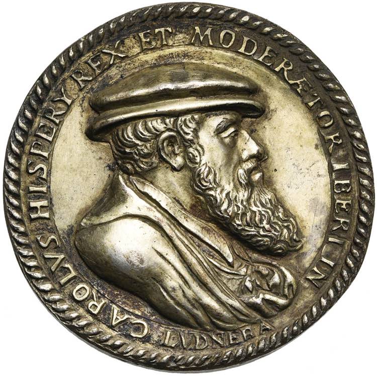 SAINT EMPIRE, AR médaille, 1542, ... 